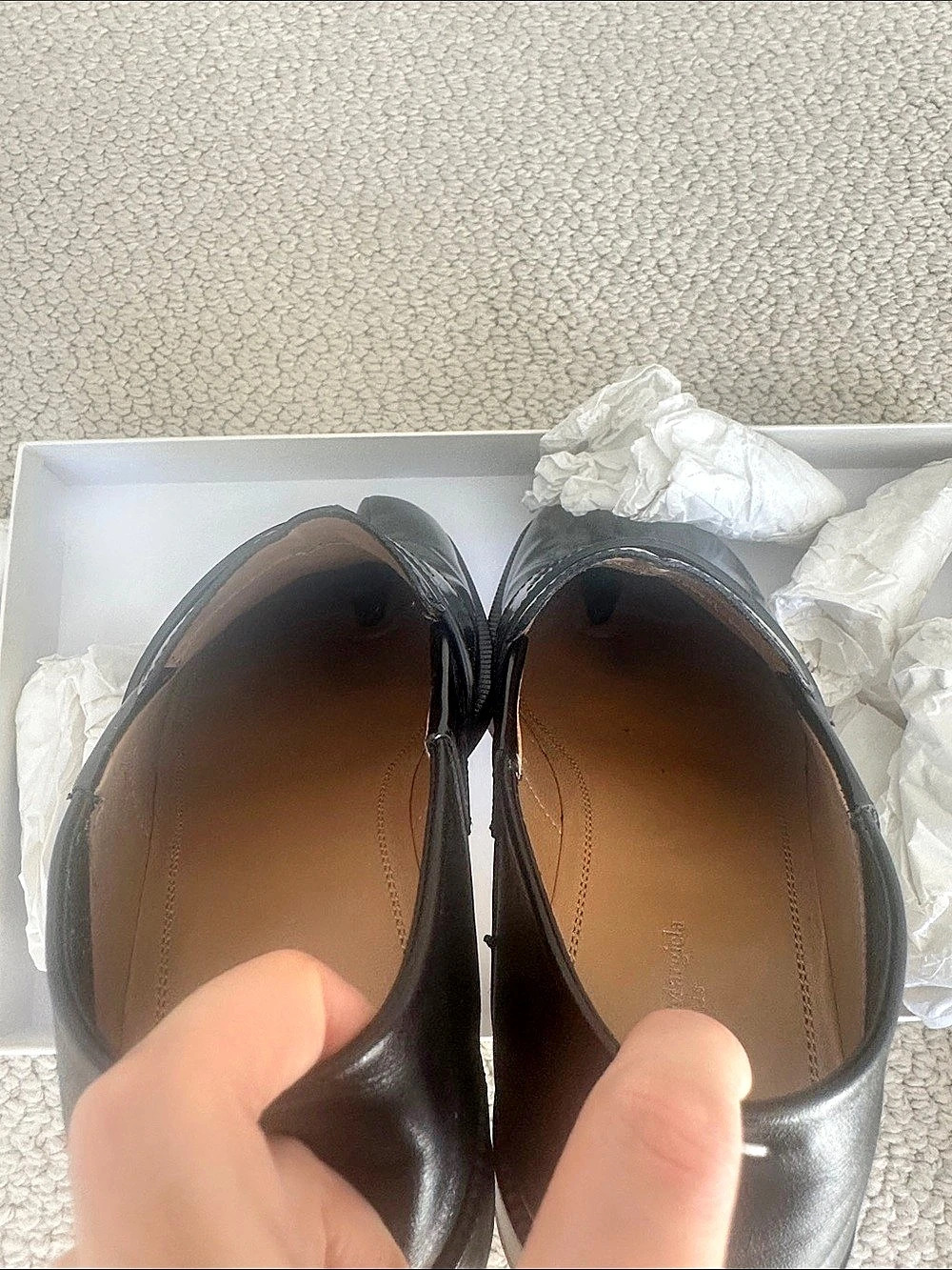 Maison Margiela Tabi Split-Toe Flats EU 36 Like New - Picture 5 of 8